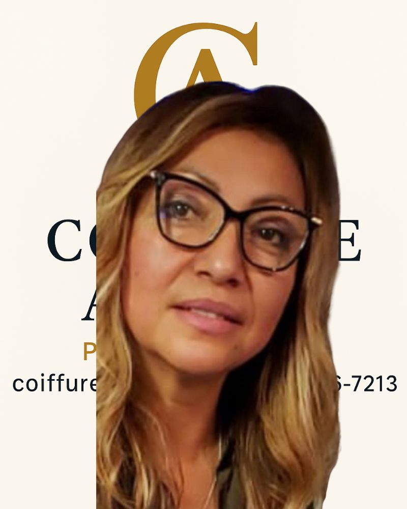 Coiffeuse a Coiffure Arsene